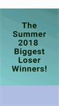 Mobile Screenshot of princetonclubbiggestloser.com